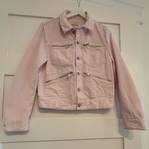 Zadig & Voltaire Light Pink Velour Jacket